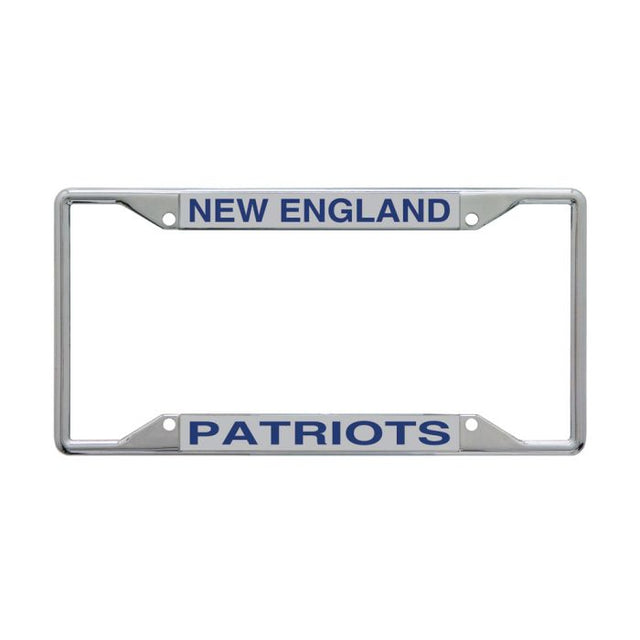 New England Patriots Lic Plt Frame S/S Printed