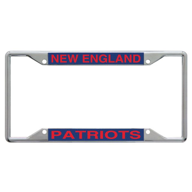 New England Patriots Lic Plt Frame S/S Printed