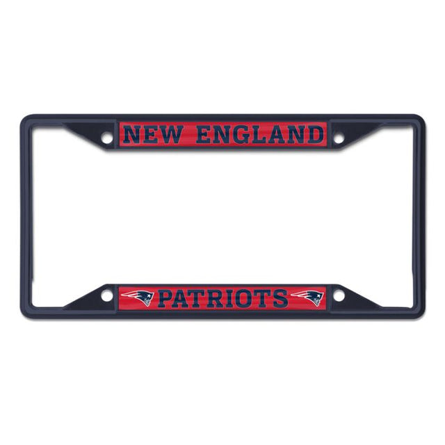 New England Patriots Lic Plt Frame S/S