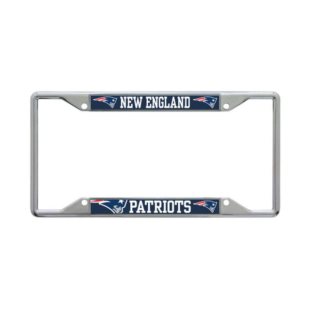 New England Patriots MEGA Lic Plt Frame S/S Printed