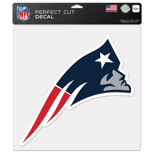 New England Patriots Perfect Cut Color Decal 12" x 12"