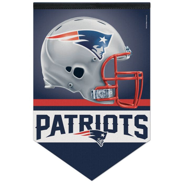 New England Patriots Premium Felt Banner 17" x 26"