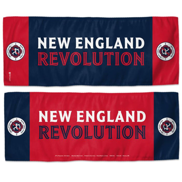 Toalla refrescante New England Revolution de 30 x 76 cm