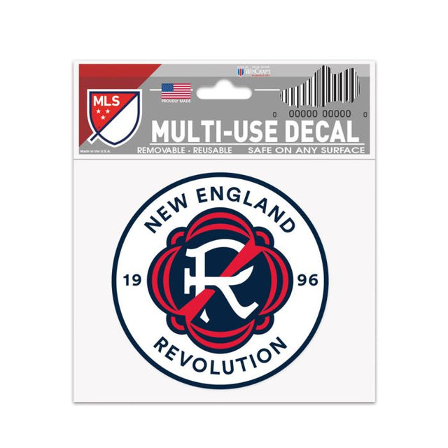 Calcomanía multiusos de New England Revolution de 3" x 4"