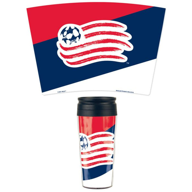 Taza de viaje New England Revolution Contour de 16 oz.