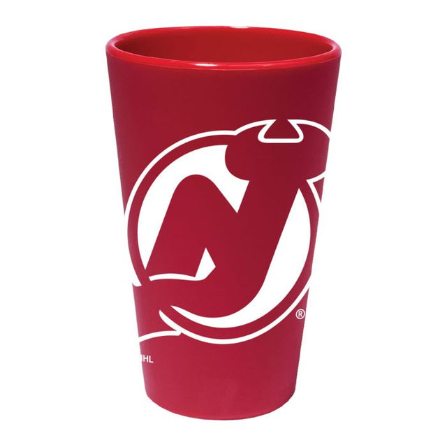 Vaso de pinta de silicona de 16 oz de New Jersey Devils