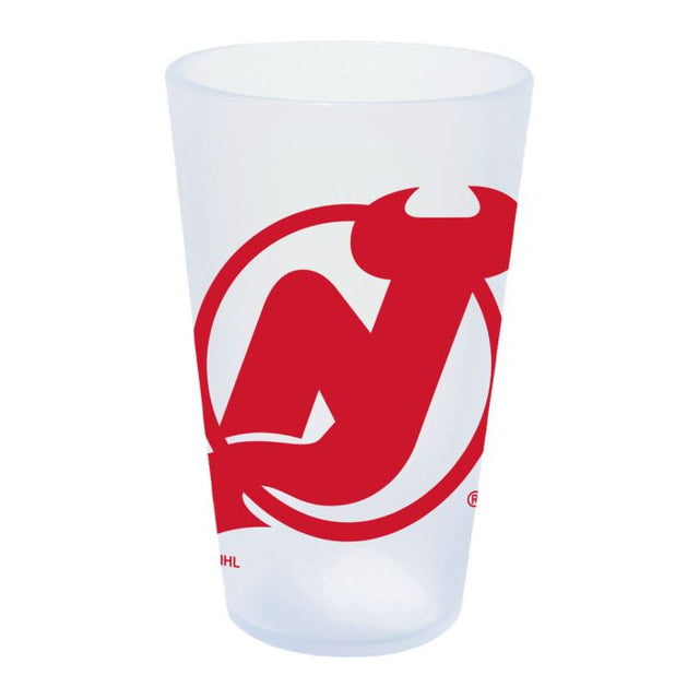 Vaso de pinta de silicona de 16 oz de New Jersey Devils