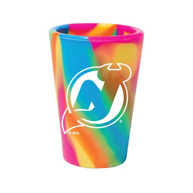 Vaso de chupito de silicona de 1,5 oz de los New Jersey Devils