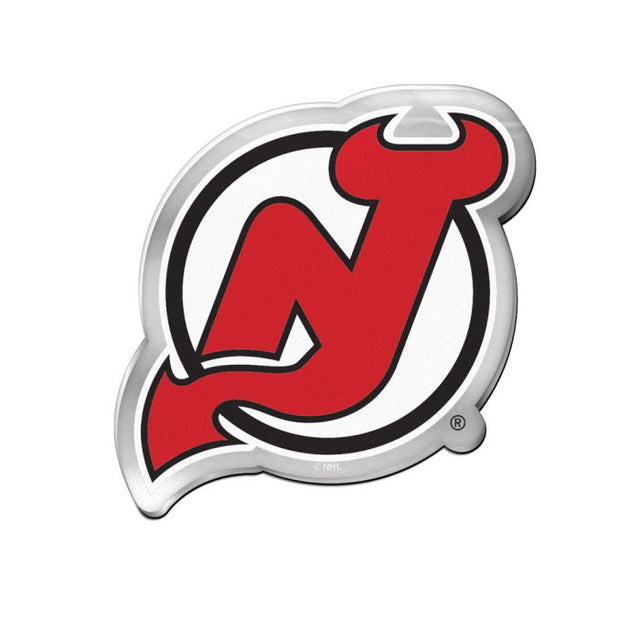 Emblema acrílico para automóvil de los New Jersey Devils