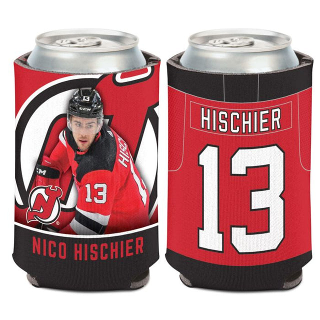 New Jersey Devils Can Cooler 12 oz. Nico Hischier