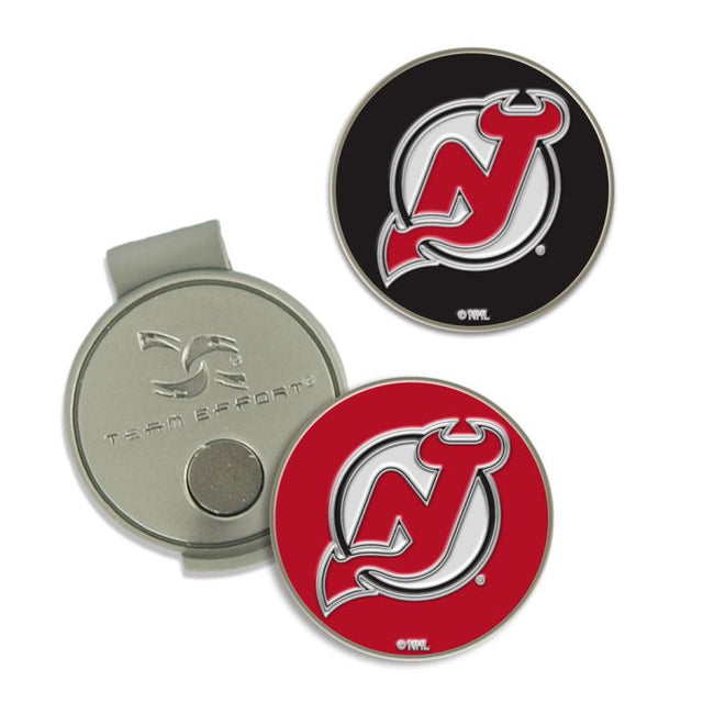 Clip y marcadores para gorra de los New Jersey Devils