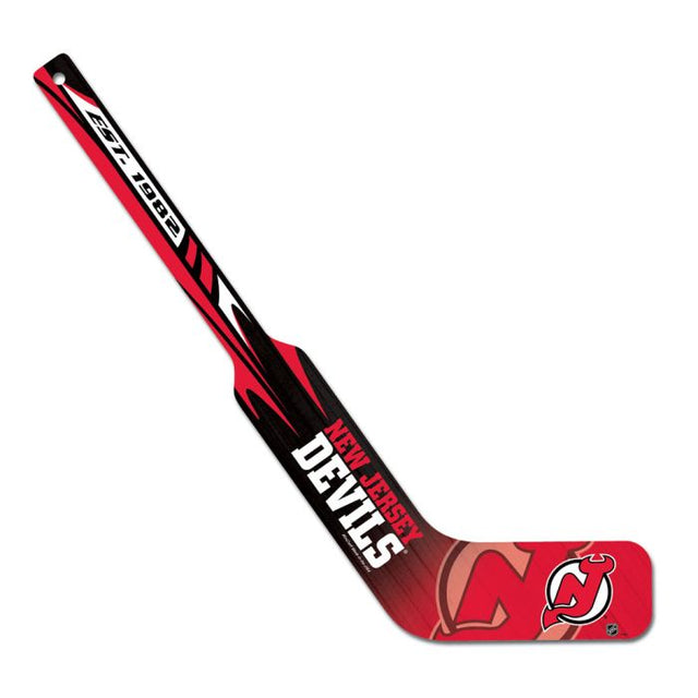 New Jersey Devils Hockey Goalie Stick 21" H