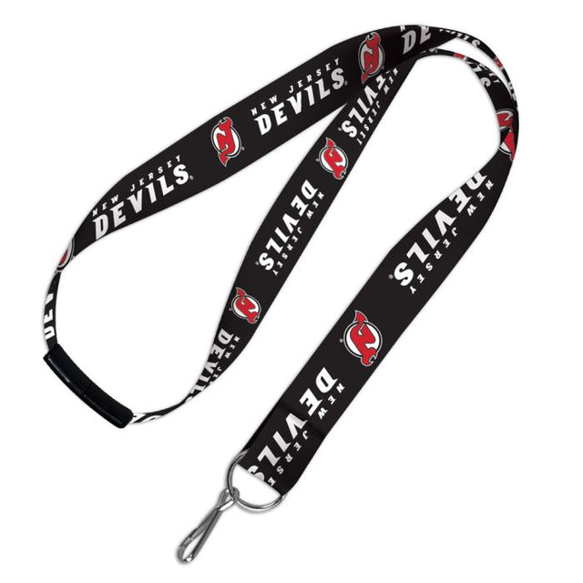 New Jersey Devils Lanyards w/Breakaway 1"