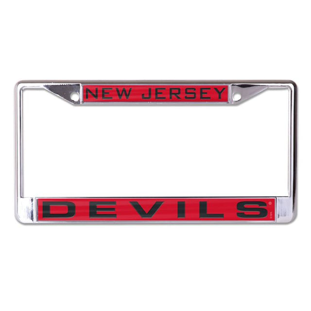 New Jersey Devils Lic Plt Frame S/L Printed