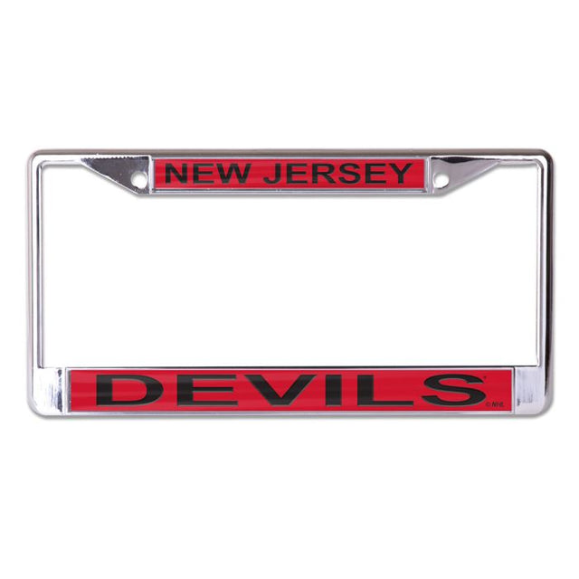 New Jersey Devils Lic Plt Frame S/L Printed