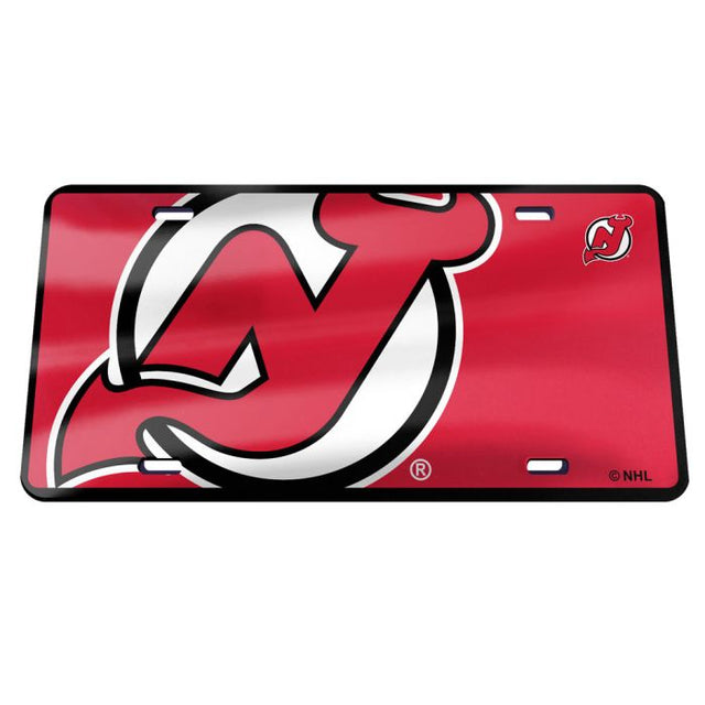 New Jersey Devils MEGA Specialty Acrylic License Plate