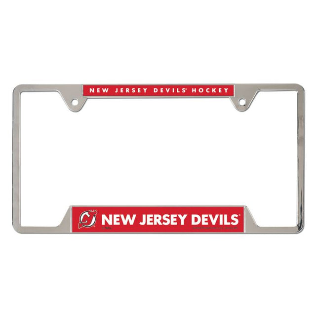 New Jersey Devils Metal License Plate Frame