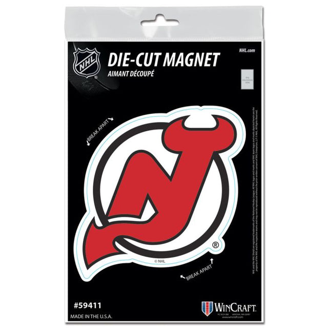 Imanes para exteriores de los New Jersey Devils de 3" x 5"