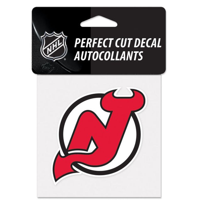 New Jersey Devils Perfect Cut Color Decal 4" x 4"