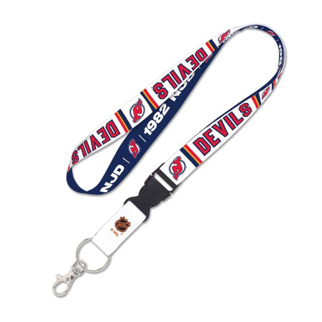 New Jersey Devils Special Edition Lanyard w/detachable buckle 1"