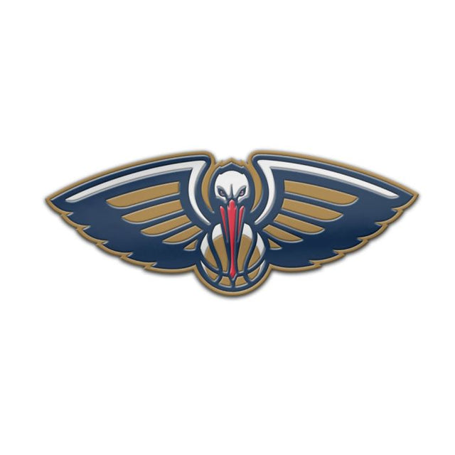 Insignia para automóvil de los New Orleans Pelicans con color