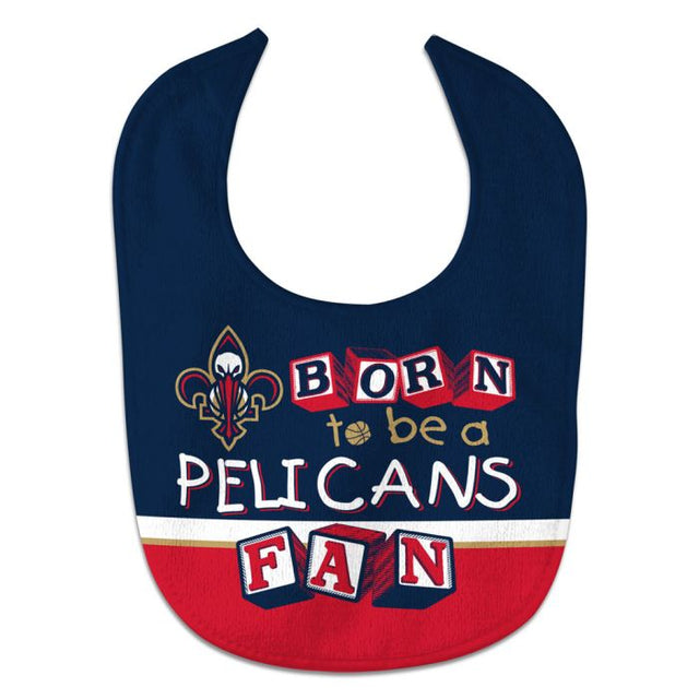 Babero para bebé BORN All Pro de los New Orleans Pelicans