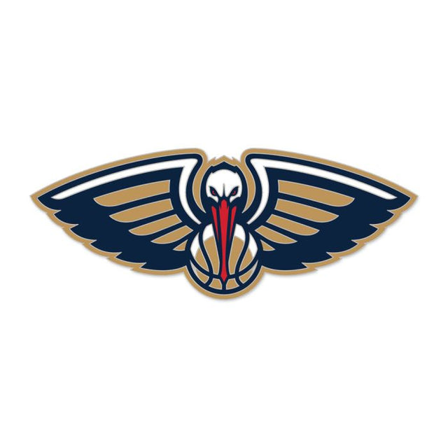 Tarjeta de joyería con pin de colección de los New Orleans Pelicans