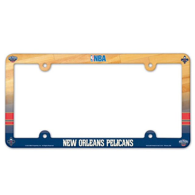 New Orleans Pelicans Lic Plate Frame Full Color