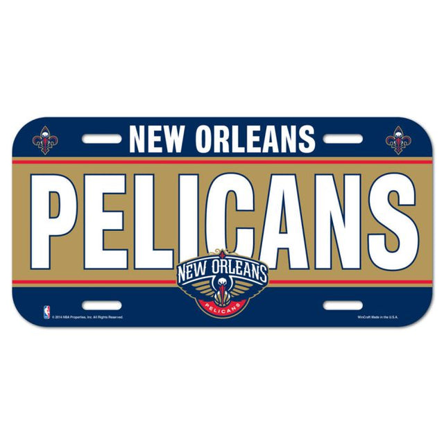 New Orleans Pelicans License Plate