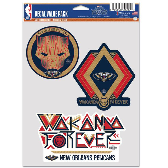 New Orleans Pelicans / Marvel (c) 2022 MARVEL Multi Use 3 FAN PACK