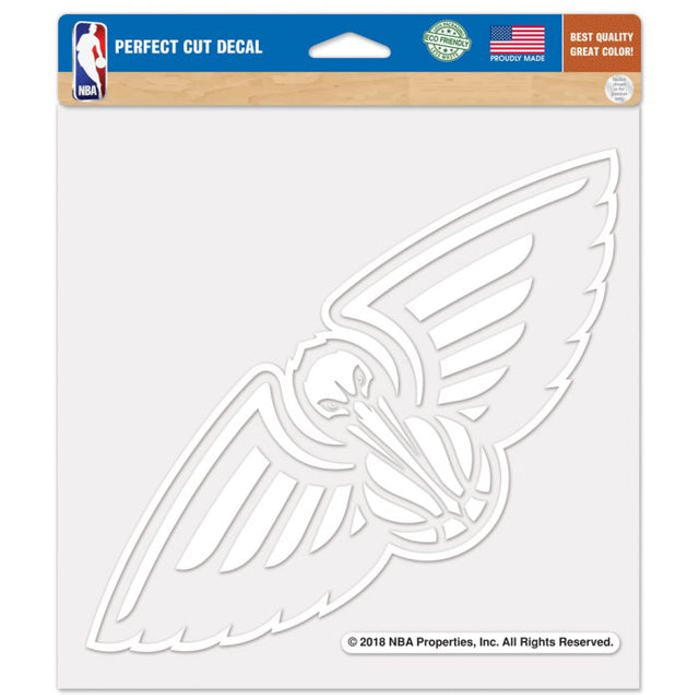 New Orleans Pelicans Perfect Cut Decals 8" x 8"