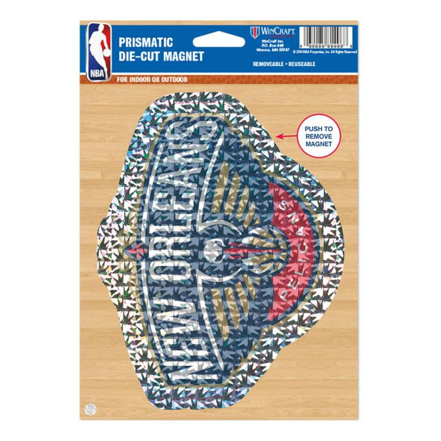 New Orleans Pelicans Prismatic Magnet 6" x 9"