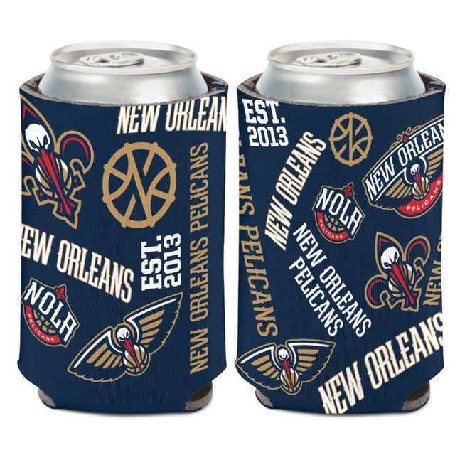 Enfriador de lata Scatter de New Orleans Pelicans, 12 oz.