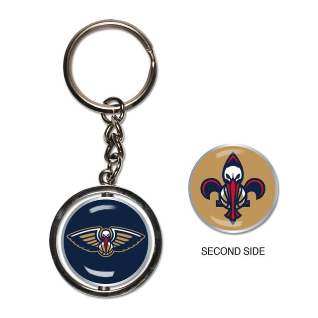 New Orleans Pelicans Spinner Key Ring