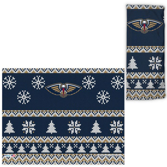 New Orleans Pelicans / Ugly Sweater Ugly Sweater Fan Wraps