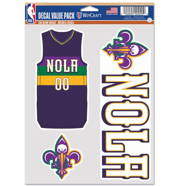 Paquete multiusos para 3 fanáticos de los New Orleans Pelicans