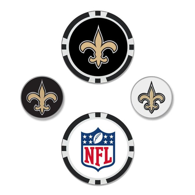 New Orleans Saints Ball Marker Set of four