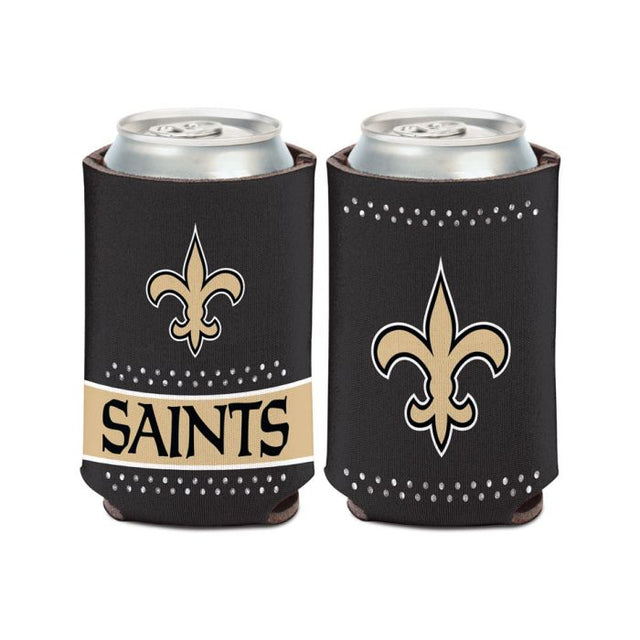 New Orleans Saints Bling Can Cooler 12 oz.