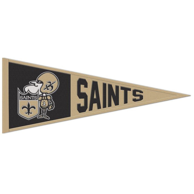 New Orleans Saints Classic Wool Pennant 13" x 32"