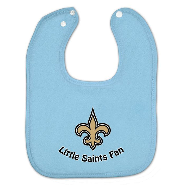 New Orleans Saints Colored Snap Bib Lt Blue