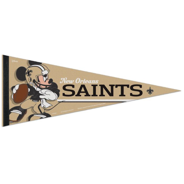 New Orleans Saints / Disney Mickey Mouse Premium Pennant 12" x 30"