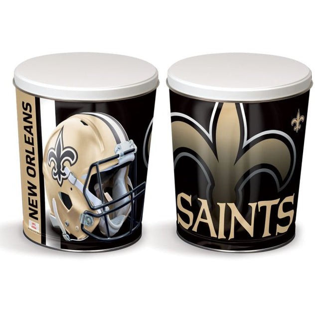 New Orleans Saints Gift Tin tapered 3 gallon