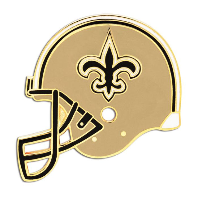 New Orleans Saints Helmet Collector Enamel Pin Jewelry Card