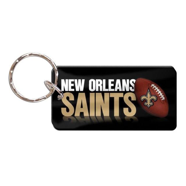 New Orleans Saints Keychain Rectangle