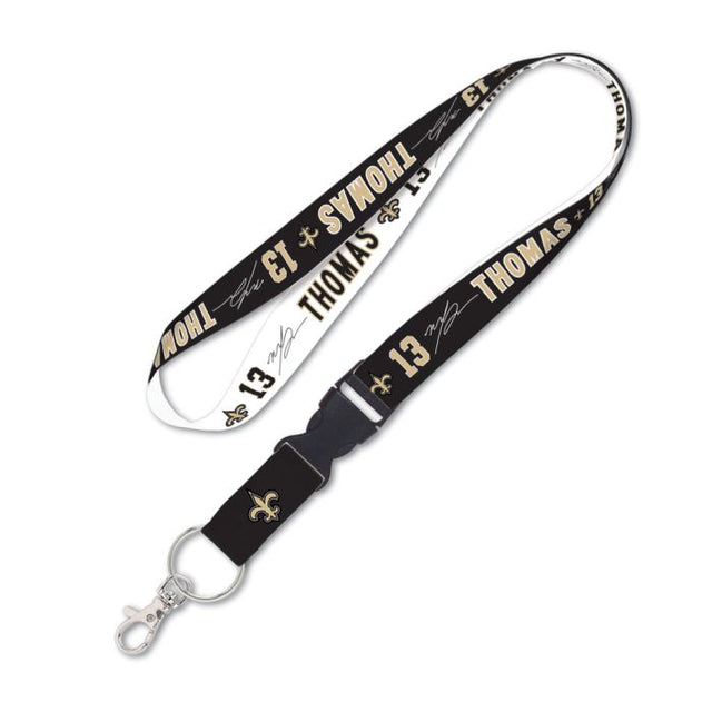 New Orleans Saints Lanyard w/detachable buckle 1" Michael Thomas