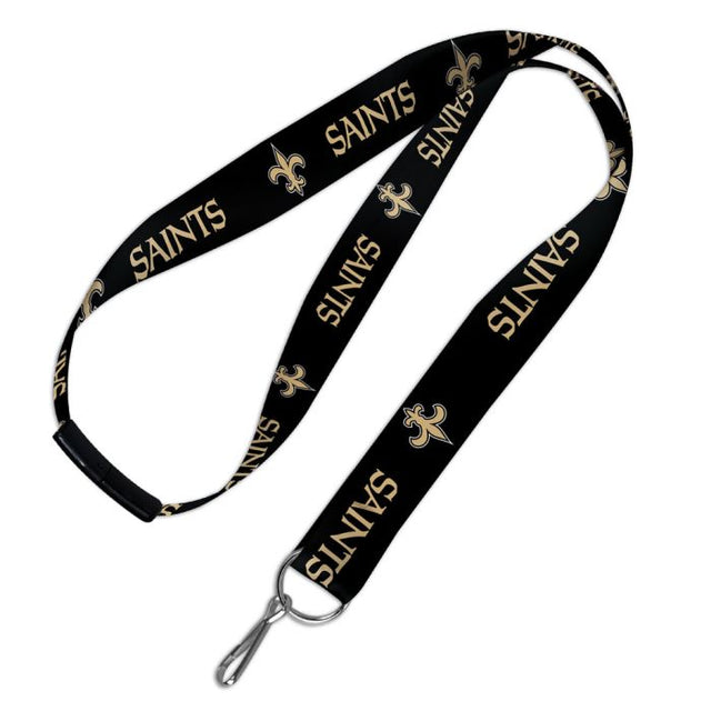 New Orleans Saints Lanyards w/Breakaway 1"