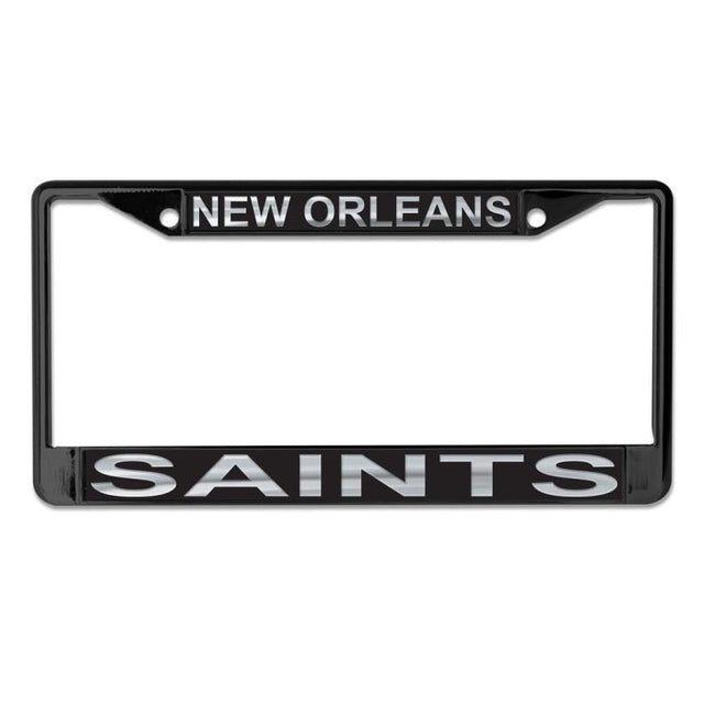 New Orleans Saints Lic Plt Frame S/L Printed