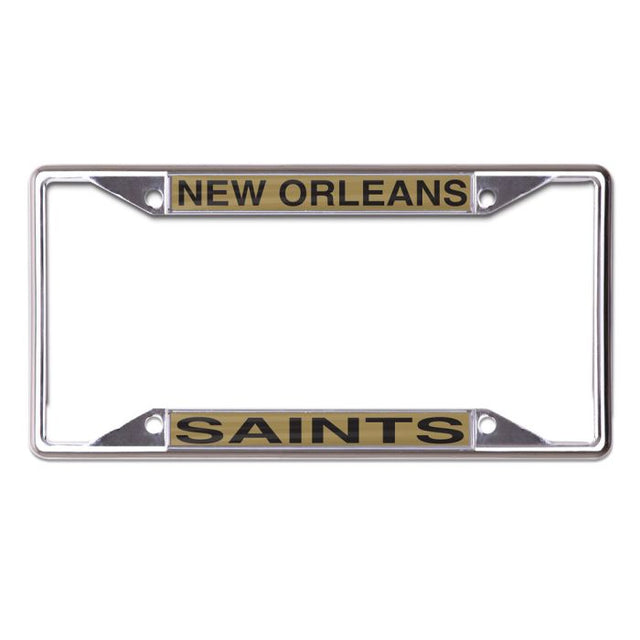 New Orleans Saints Lic Plt Frame S/S Printed