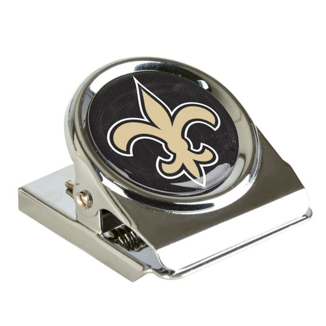 New Orleans Saints Metal Magnet Clip