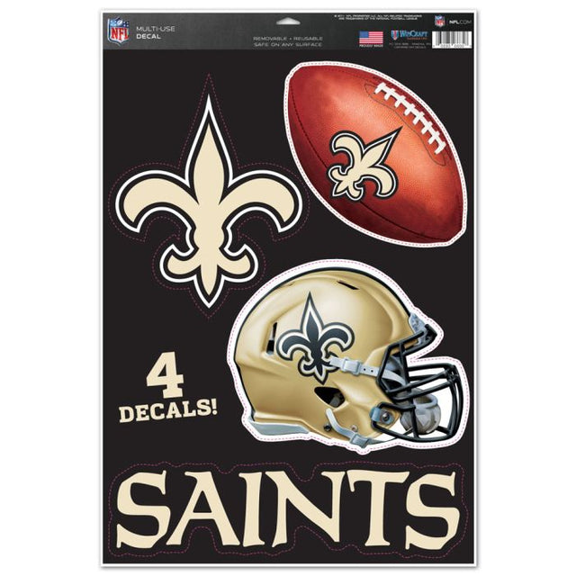 New Orleans Saints Multi-Use Decal 11" x 17"